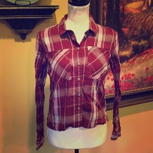 Vans - Soft Flannel top. Size S